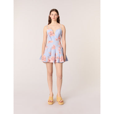 Rapapa Dress - Orange Flower Print