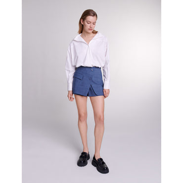 Ieronica Shorts - Petrol Blue