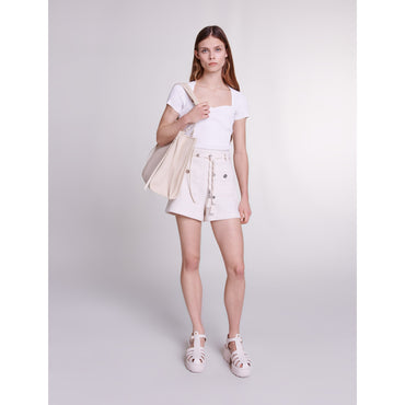 Illoni Shorts - Ecru