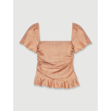 Lostan Top - Brown