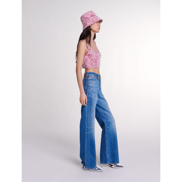 Louy Top - Pink Jungle Canvas