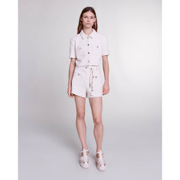 Villoni Blazer - Ecru