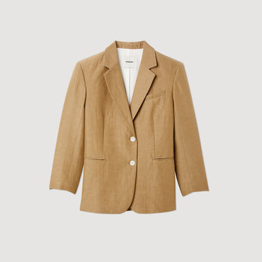 Robanne Suit Blazer -  Brown