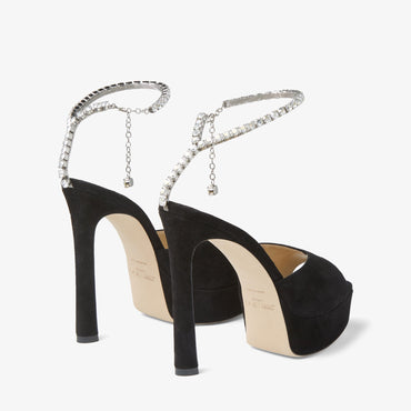 Saeda Sandal/Pf 125 - Black