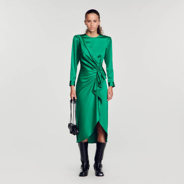 Memphis Woven Dress - Green