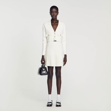 Ilna Cardi-Coat - White