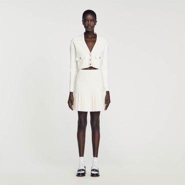 Ilna Cardi-Coat - White