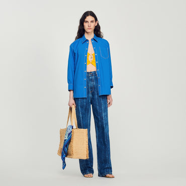 Candide Shirt - Electric Blue