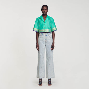 Neela Shirt - Blue Green