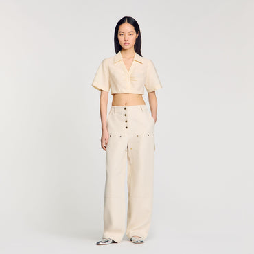 Mylene Shirt - Ecru