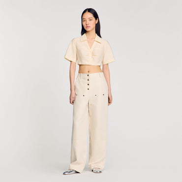 Mylene Shirt - Ecru