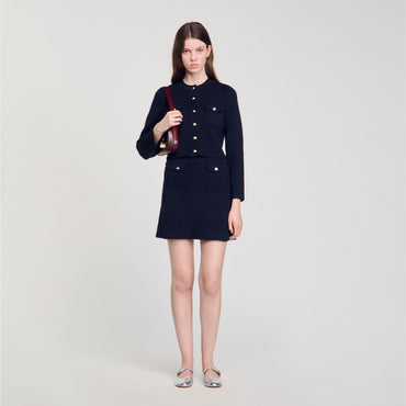 Octavia Skirt - Dark Navy