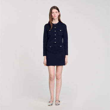 Octavia Skirt - Dark Navy