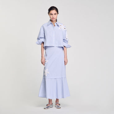 Jasmin Skirt - Sky Blue