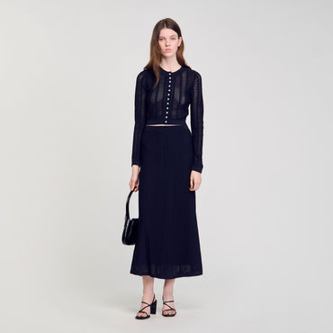 Divine Skirt - Dark Navy