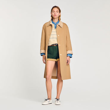 Diderot Trench Coat - Camel