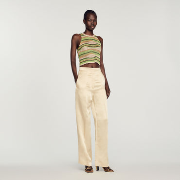 Trouville Pants - Chalk