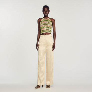 Trouville Pants - Chalk