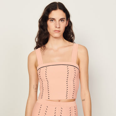 Figari Sweater - Salmon