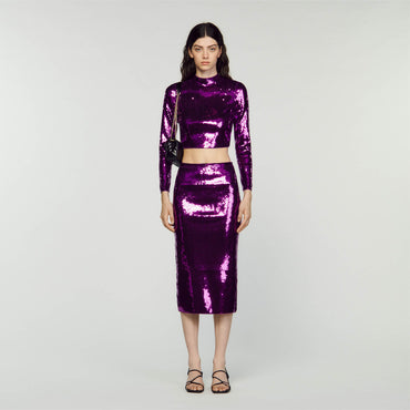Golda Sweater - Purple