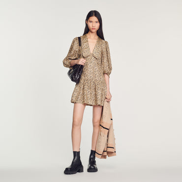 Eilat Woven Dress - Beige
