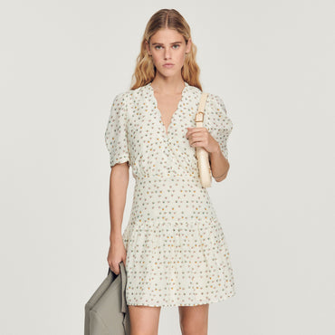 Bliss Woven Dress - Ecru