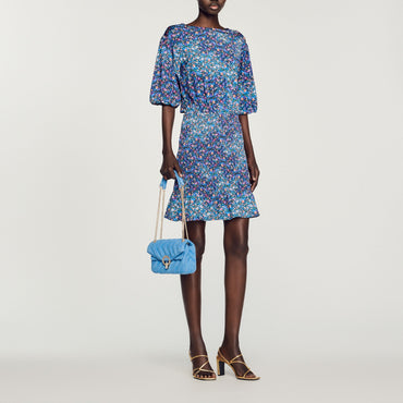 Spinelle Woven Dress - Blue / Purple