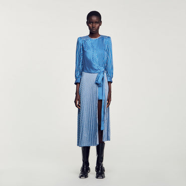 Lyahna Woven Dress - Blue