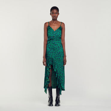 Amazonie Woven Dress - Green
