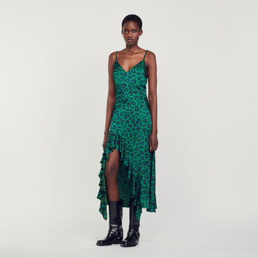 Amazonie Woven Dress - Green