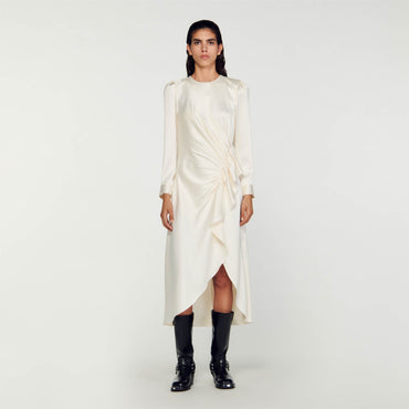 Memphis Woven Dress - Ecru