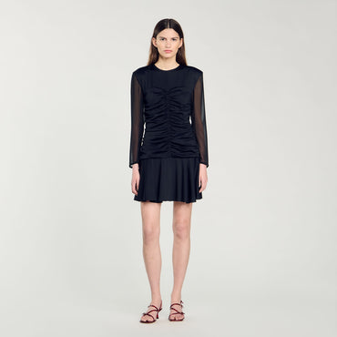 Deesse Woven Dress - Black