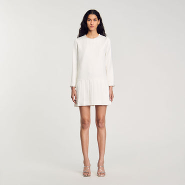 Princesse Woven Dress - Ecru