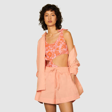 Achil Shorts - Apricot Fluo