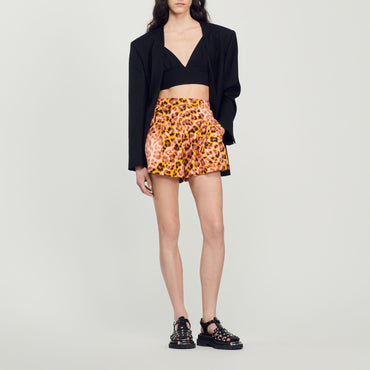 Orson Shorts - Orange / Black