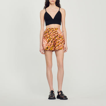 Orson Shorts - Orange / Black