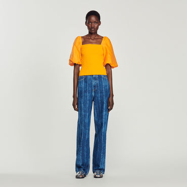 Beauvoisin Tee Shirt - Orange