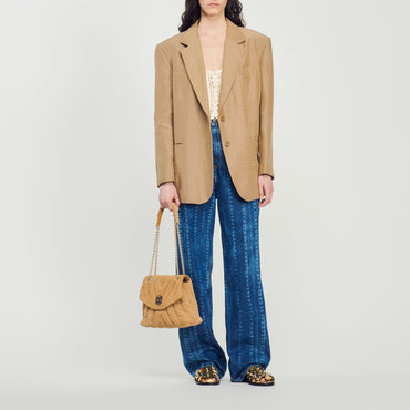 Robanne Suit Blazer -  Brown