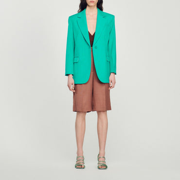 Harper Suit Blazer - Emeuraude Green