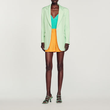 Harper Suit Blazer - Light Green
