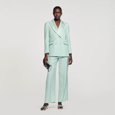 Riviera Suit Blazer - Light Green