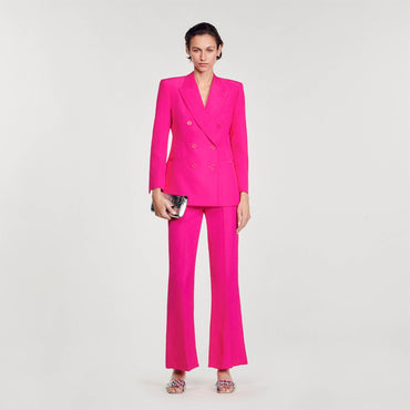 Jenifer Suit Blazer - Fushia