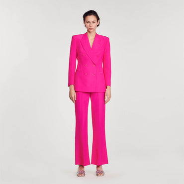 Jenifer Suit Blazer - Fushia