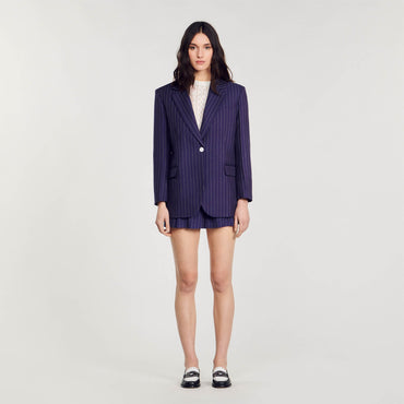 Marine Suit Blazer - Deep Blu