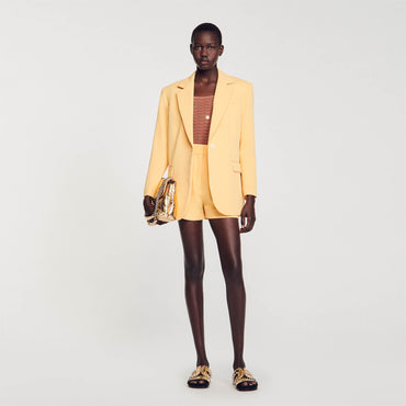 Ryan Suit Blazer - Yellow Orange