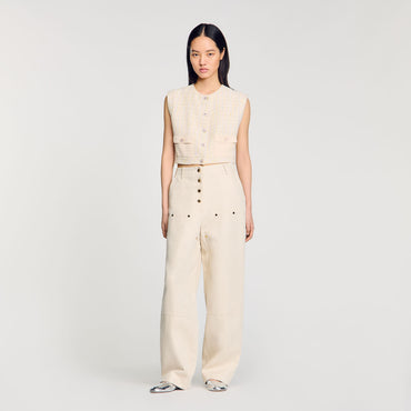 Mimosa Blazer - Yellow / Ecru