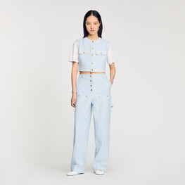 Tissia Blazer - Sky Blue
