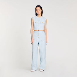 Tissia Blazer - Sky Blue