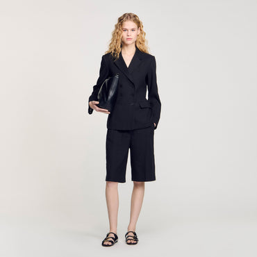 Pastel Blazer - Black