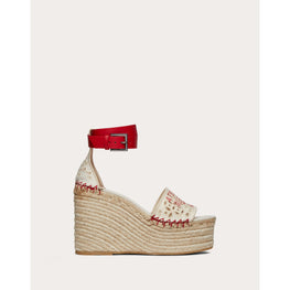 Espadrillas Atelier Shoes Vg 08 S.Gallo Ed - Naturale And Rouge Pur